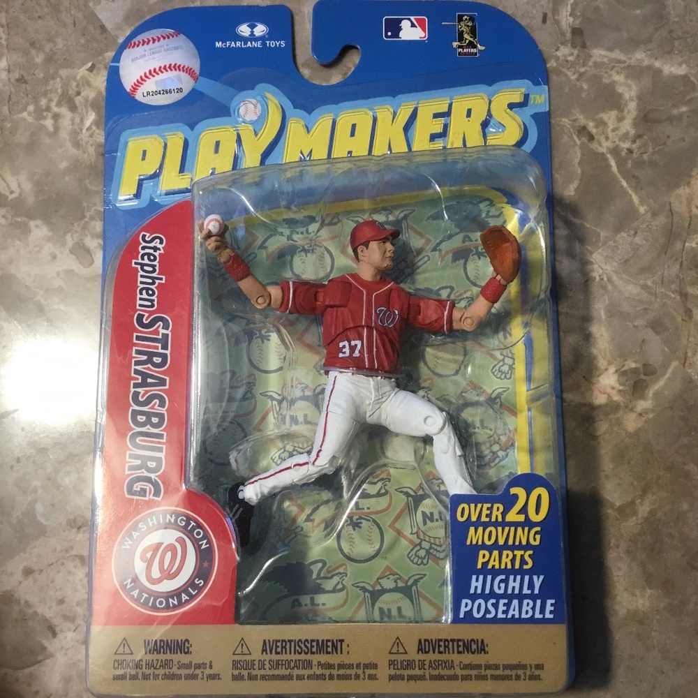 Stephen Strasburg Washington Nationals Playmakers Fiqure